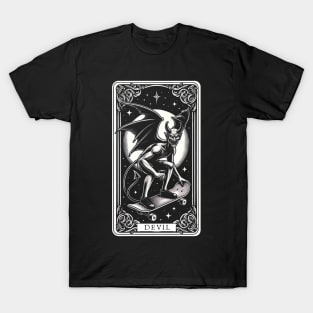 Devil on a Skateboard Tarot T-Shirt